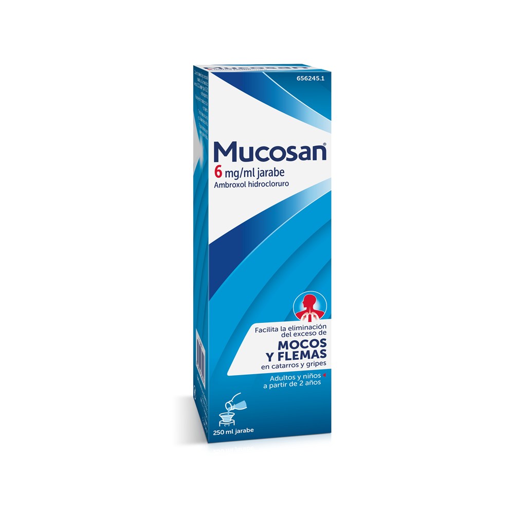 Mucosan 6 mg/ml Jarabe 1 Frasco 250 ml