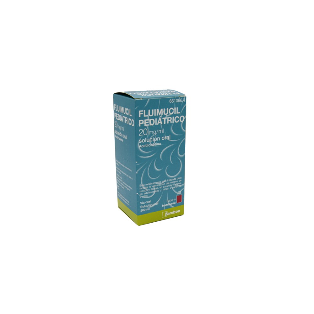 Fluimucil Pediátrico 20 mg/ml Solución Oral 1 Frasco 200 ml