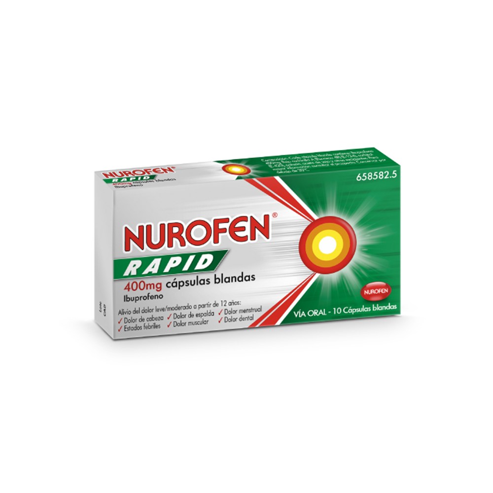 Nurofen Rapid 400 mg 20 Cápsulas Blandas