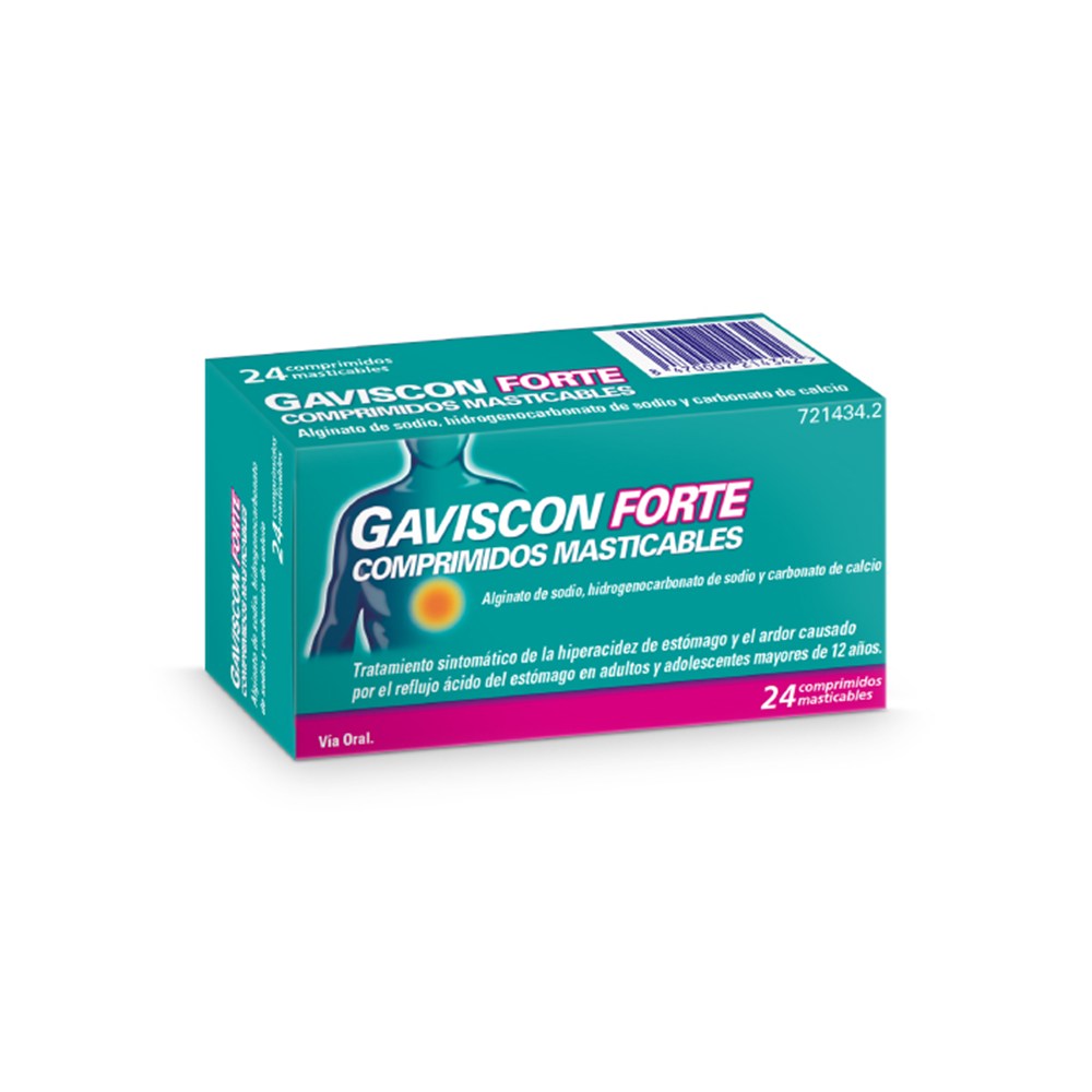 Gaviscon Forte 48 Comprimidos Masticables