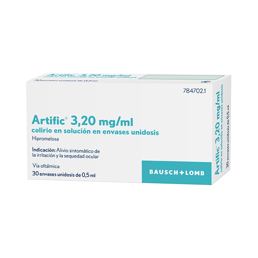 Artific 3,2 mg/ml Colirio en Solución 30 Monodosis 0,5 ml