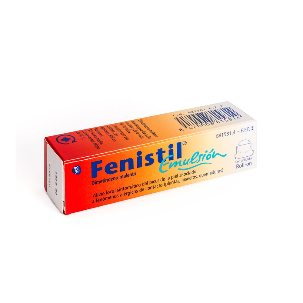 Fenistil 1 mg/ml Emulsion Cutánea 1 Frasco Roll-on 8 ml