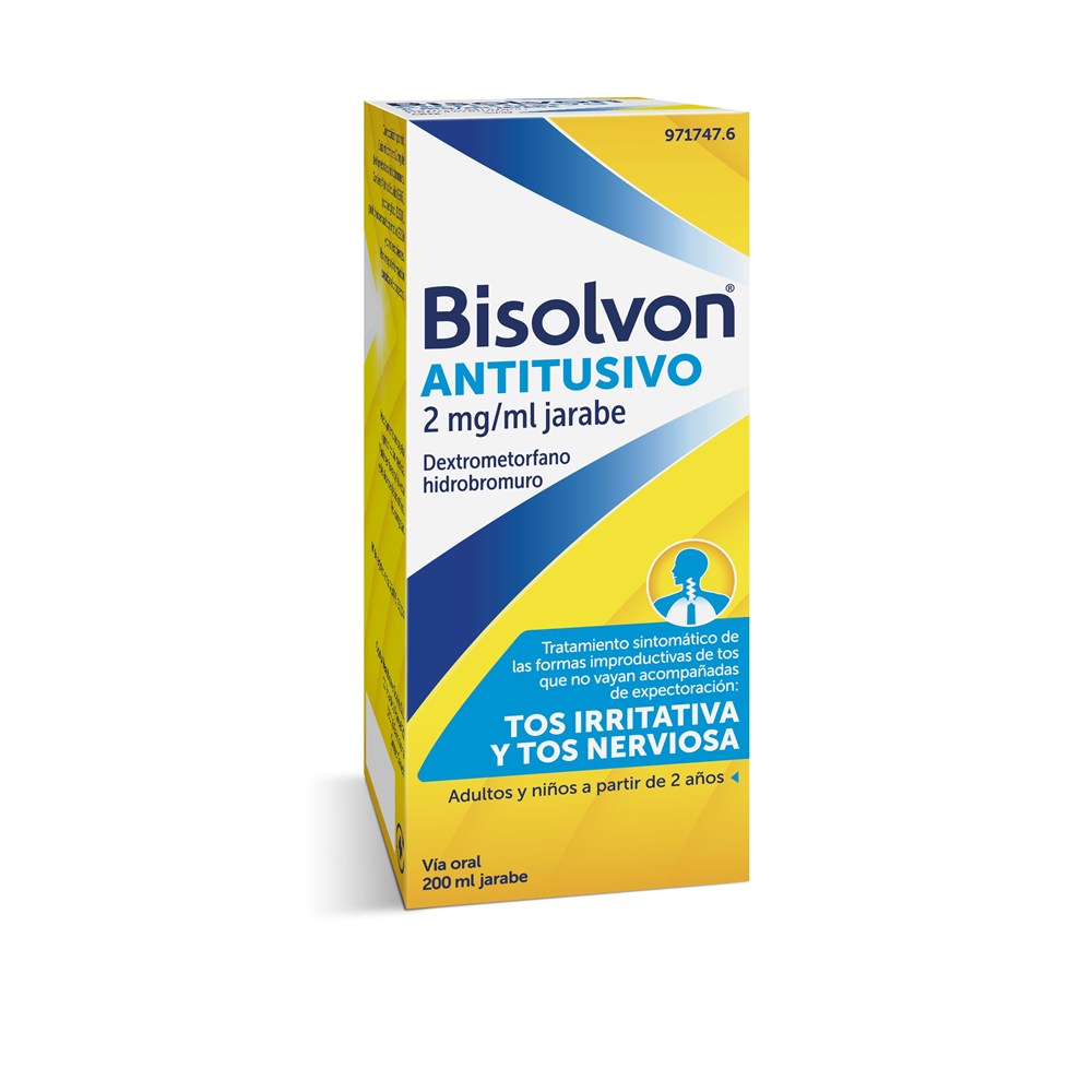 Bisolvon Antitusivo 2 mg/ml Jarabe 1 Frasco 200 ml